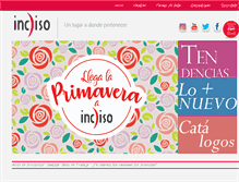Tablet Screenshot of inciso.com.mx